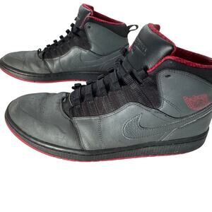 Nike Air Jordan I Retro 1 '94 ANTHRACITE Grey Red Black 631733-004 Men US 10.5